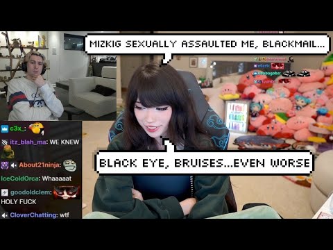 xQc Reacts to Emiru Accusing Mizkif of Sexual Assault, Blackmail & Domestic Abuse, and Worse