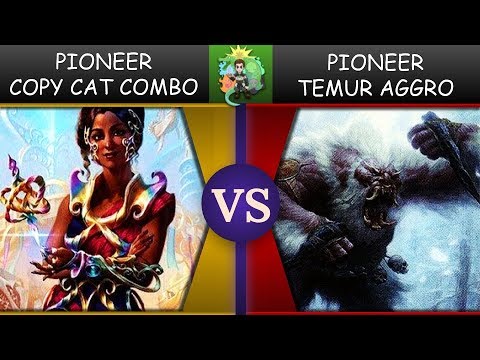 Pioneer 2019: Match 4 - Four Color Copy Cat vs Temur Aggro