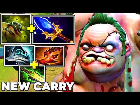 NEW CARRY [ Pudge ] INSANE With OP HOOKS - Truly Impossible - ULTRA TANKY GAMEPLAY