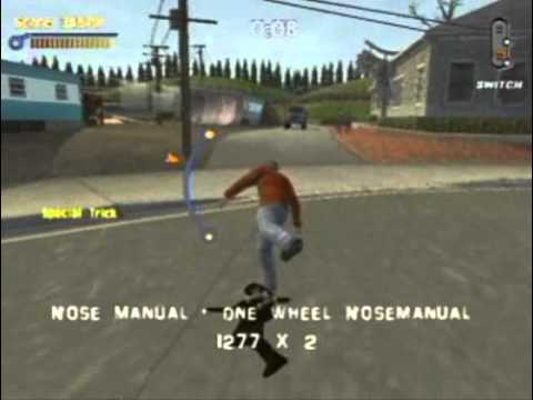 code pour tony hawk's pro skater 3 gamecube
