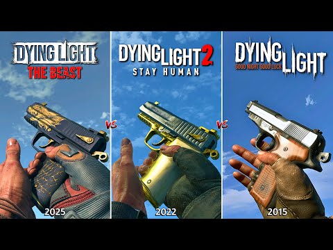 Dying Light: The Beast vs Dying Light 2 vs Dying Light  - Graphics, Physics and Details Comparison