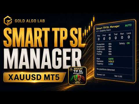 Video Smart TP SL Manager MT5