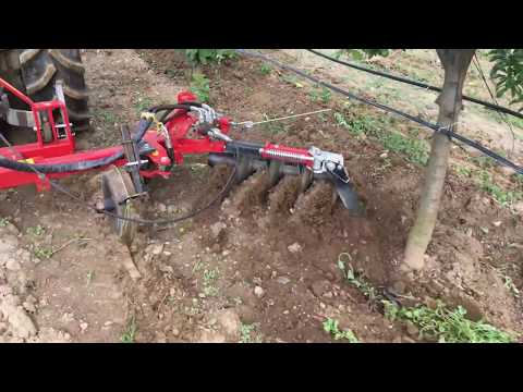 Duyargalı Disk Tipi Çapa Makinesi Bursa/Fadıllı\'da Meyve Ağaçlarında - Kısa Versiyon