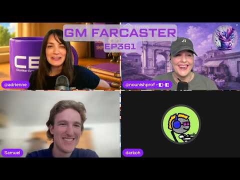 Runner Is Running to a new mini app: GM Farcaster ep361