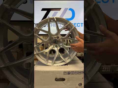 Aodhan Wheels style AFF2 in the size 19x9.5 offset +35 bolt pattern 5x112 in the machined finish