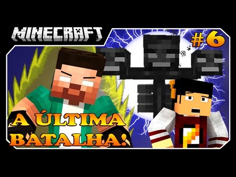 Minecraft Hardcore da SORTE!! #6 A ÚLTIMA BATALHA?