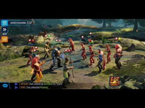 Legendary Event: Phoenix Rising tier 6 (Phoenix) 6 star unlock. MSF Marvel Strike Force