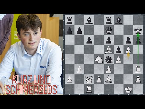 Kurz und schmerzlos  - Vincent Keymer gegen Aditya Mittal | TV ChessBase