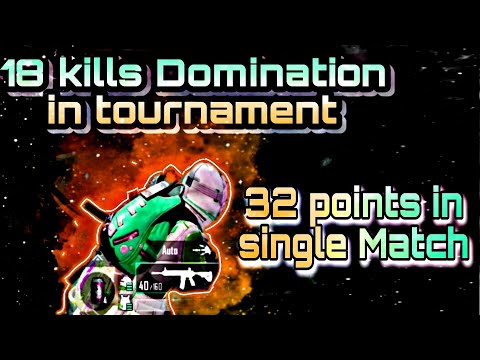 18kills domination in tournament||IGL POV|| 32 points in single Match|| Redmi k50i||