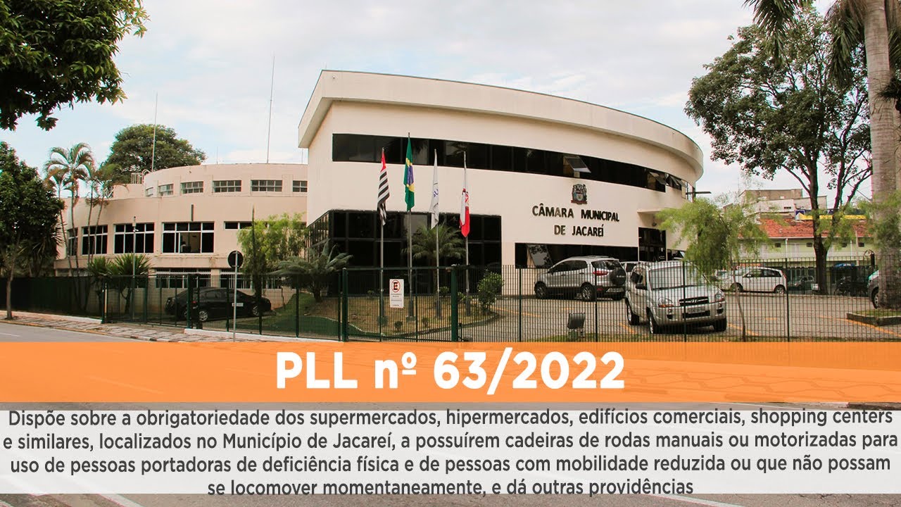 PLL nº 63/2022 | Obrigatoriedade  da cadeiras de rodas em supermercados e similares