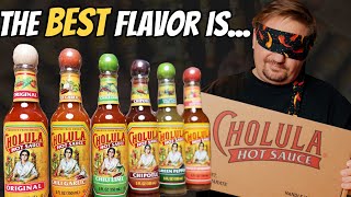 Ranking Every Cholula Flavor Blindfolded | Which One WINS?