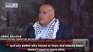 Jibril Rajoub on TV
