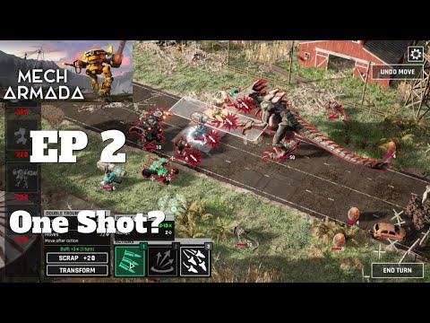 Let's Play Mech Armada Challenge Mode Ep 2 - Can I One Shot This Boss?