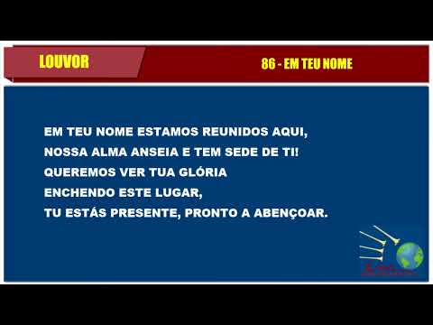 LOUVOR - EM TEU NOME ESTAMOS - ICM