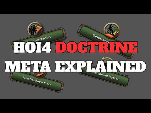 HOI4 Pro Explains The New Doctrine Meta