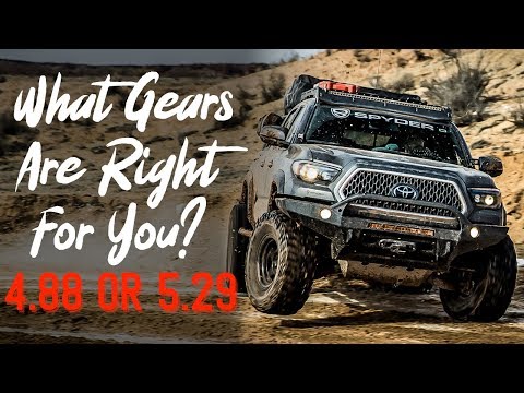 How to Choose Your Tacoma Gears 4.88 or 5.29?  Re-gear Explained. | Nitro Gears
