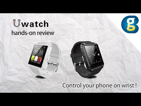 Smartwatch U Watch U8 hands-on review: Control your phone on wrist - Geekbuying