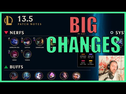 League of Legends Patch 13.5 Rundown By YamatoCannon