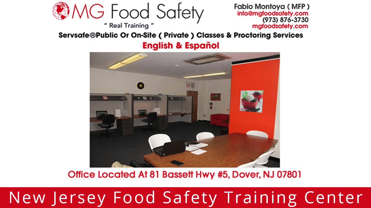 North Jersey Food Safety Classes