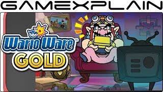 20 Minutes of WarioWare Gold Demo Gameplay (+Opening Cutscene - Nintendo 3DS)