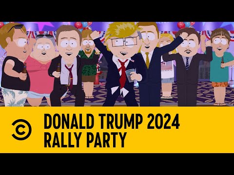 Donald Trump 2024 Rally Party | South Park | Comedy Central Africa