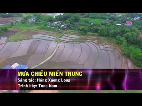 Mưa Chiều Miền Trung 🎤karaoke 🎤 Tone Nam cực hay