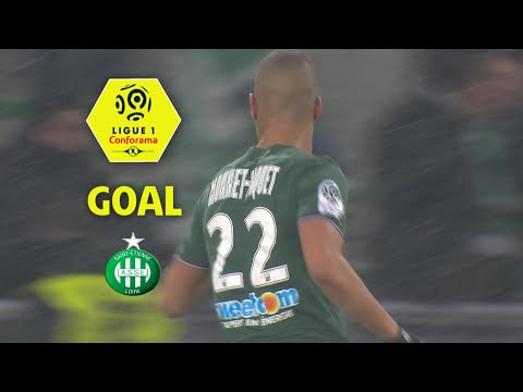 Goal Kévin MONNET-PAQUET (9') / AS Saint-Etienne - Olympique de Marseille (2-2) / 2017-18