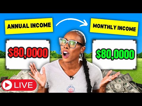 How To Turn Your Annual Income Into Your Monthly Income | Real People Doing Real Things