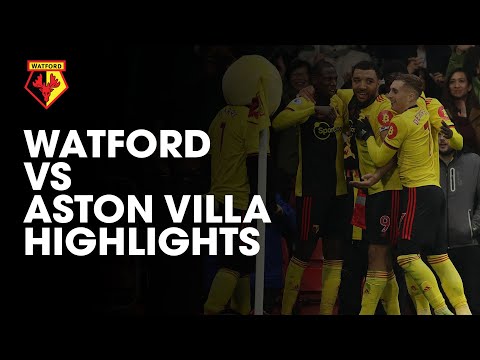 FC Watford 3-0 FC Aston Villa Birmingham