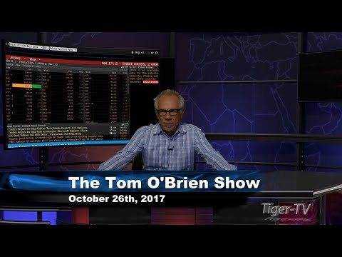 October 26th Tom O'Brien Show on TFNN - 2017