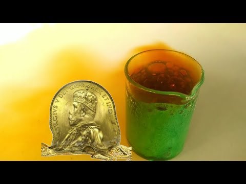 Dissolving Coin, Great Way To Detect The Presence Of Copper.