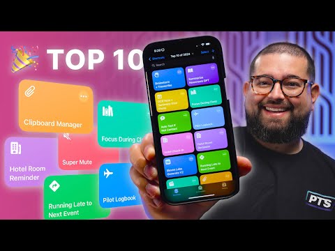 🎆 Top 10 Shortcuts of 2024 - iPhone Clipboard, Focus Per Event, Hotel Room Tracker, and More!