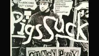 QUINCY PUNX - Fuck Art Let&#39;s Kill/Peace Off  (Pigs Suck Comp)