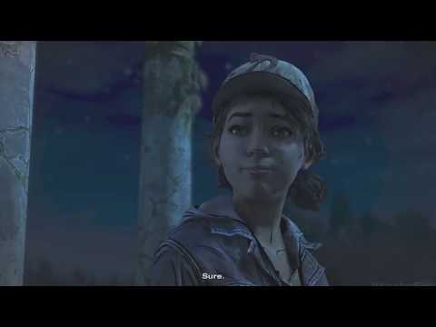 skybound|TWDG| kisses clem with gabe, louis, violet