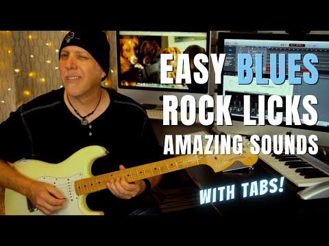 Blues Rock Licks that are easy to play and SOUND Amazing - u can do it!
