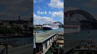 We are back, this time on Carnival Splendor out of Sydney #cruise #carnivalcruise #letsgo