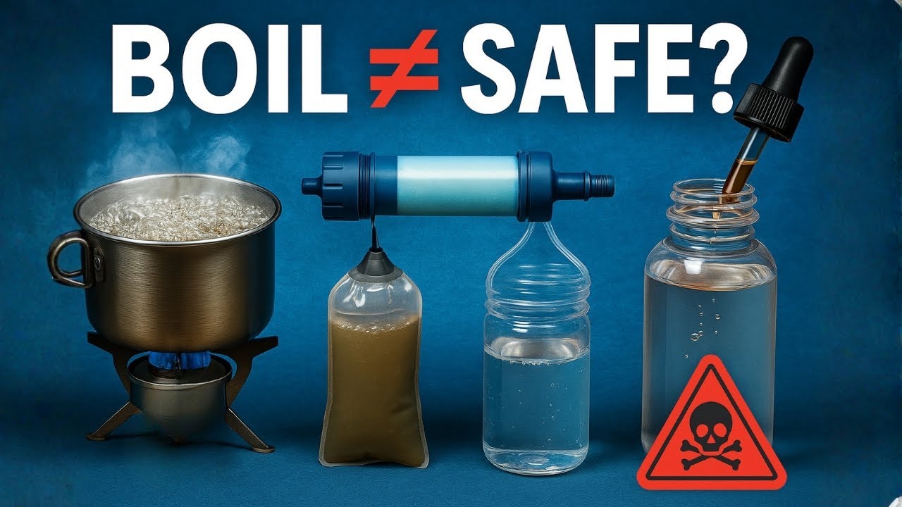 Why Boiling and Filtering Aren't Enough for SAFE Drinking Water
