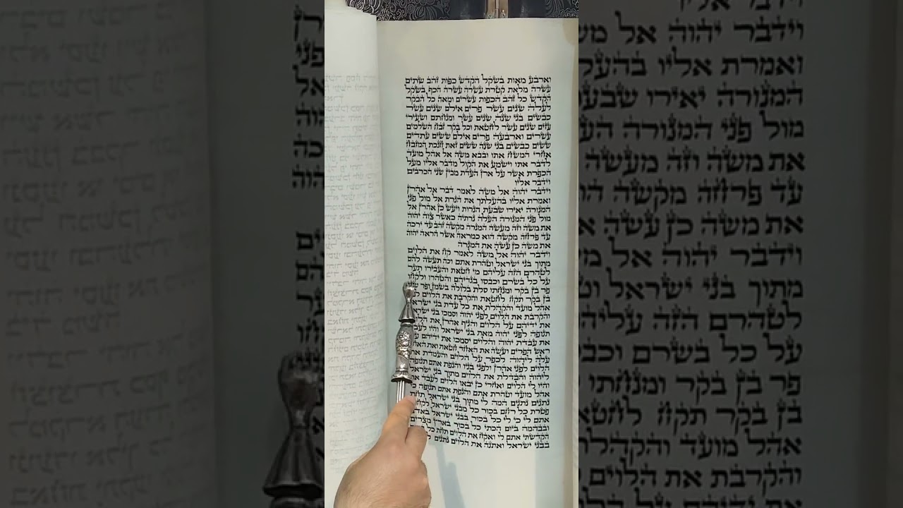 קריאת התורה לפרשת השבוע פרשת בהעלתך תשפ'ו הרב שניאור זלמן ועקנין שליט'א 