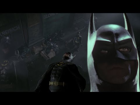 Film Batman 1989, but only with scenes where he tries to turn around
