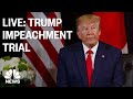 Senate Impeachment Trial Of President Tr Senate Impeachment Trial Of President Tr