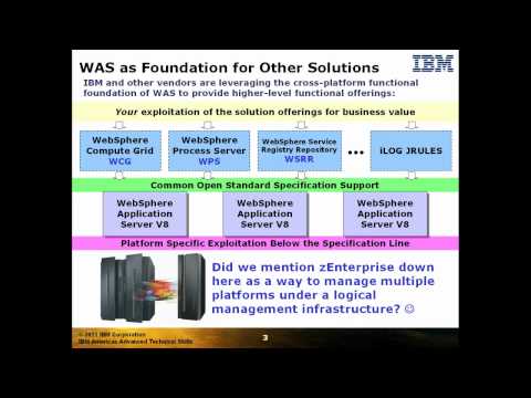 WASZOSV8 - Intro to WAS V8 - Part 1 of 4