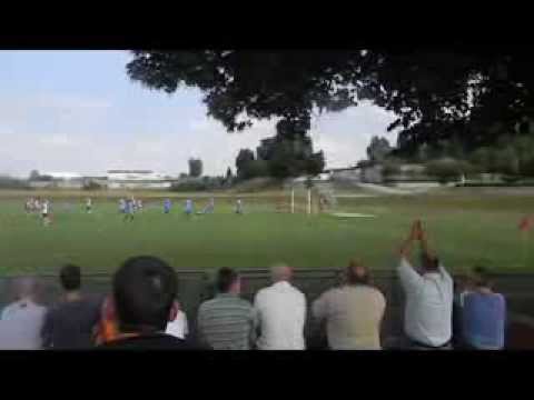 1-sza połowa meczu Budowlani Lubsko - Czarni Witnica (fragmenty)