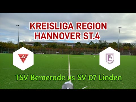 Kreisliga Region Hannover St. 4 TSV Bemerode vs SV 07 Linden