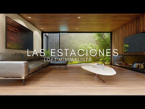 LOFT MINIMALISTA COM PISCINA INTERNA - LAS ESTACIONES