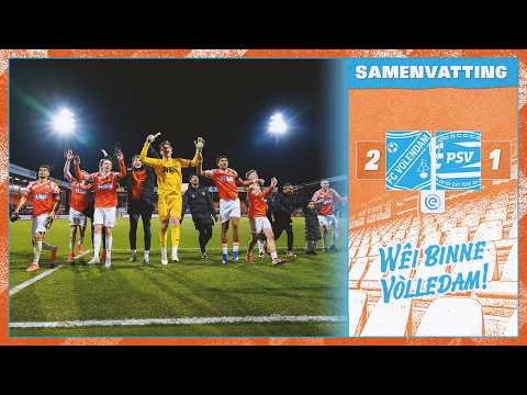 🌟 Golden substitutions ruin PSV's carnival weekend | Summary FC Volendam - PSV: 2 - 1 (2025-2026)