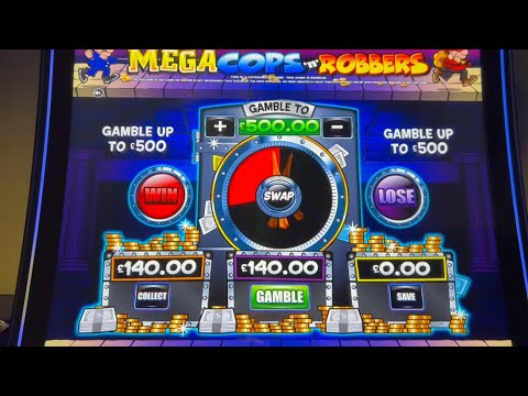 FOBT Slots Session Pt 3/4- Going for More Jackpots - Mega Cops ‘n’ Robbers , Gold Cash & More
