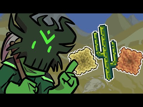 How to Build Fancy Desert Starter Houses | Terraria 1.4.4