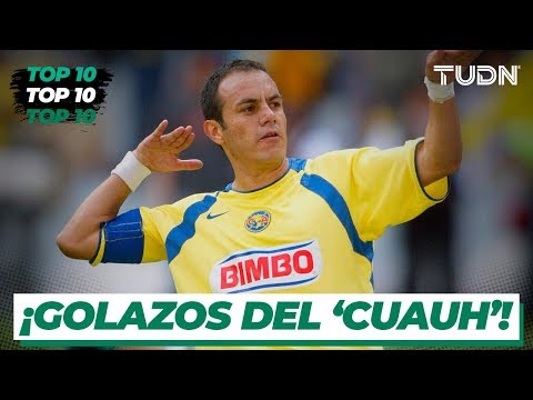 ¡Los 10 golazos de Cuauhtémoc Blanco con América! | TUDN