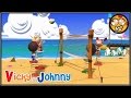 Vicky Johnny Episode 23 BEACH VOLLEYBALL Full Episode For Kids 2 MIN