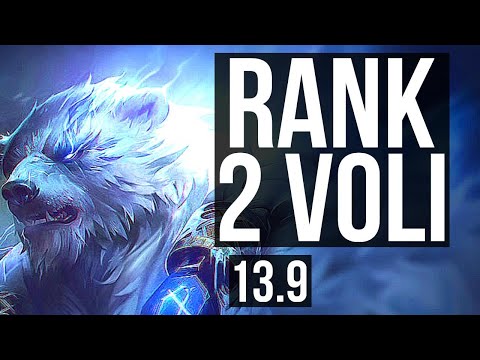 VOLIBEAR vs GANGPLANK (TOP) | Rank 2 Voli | TR Challenger | 13.9